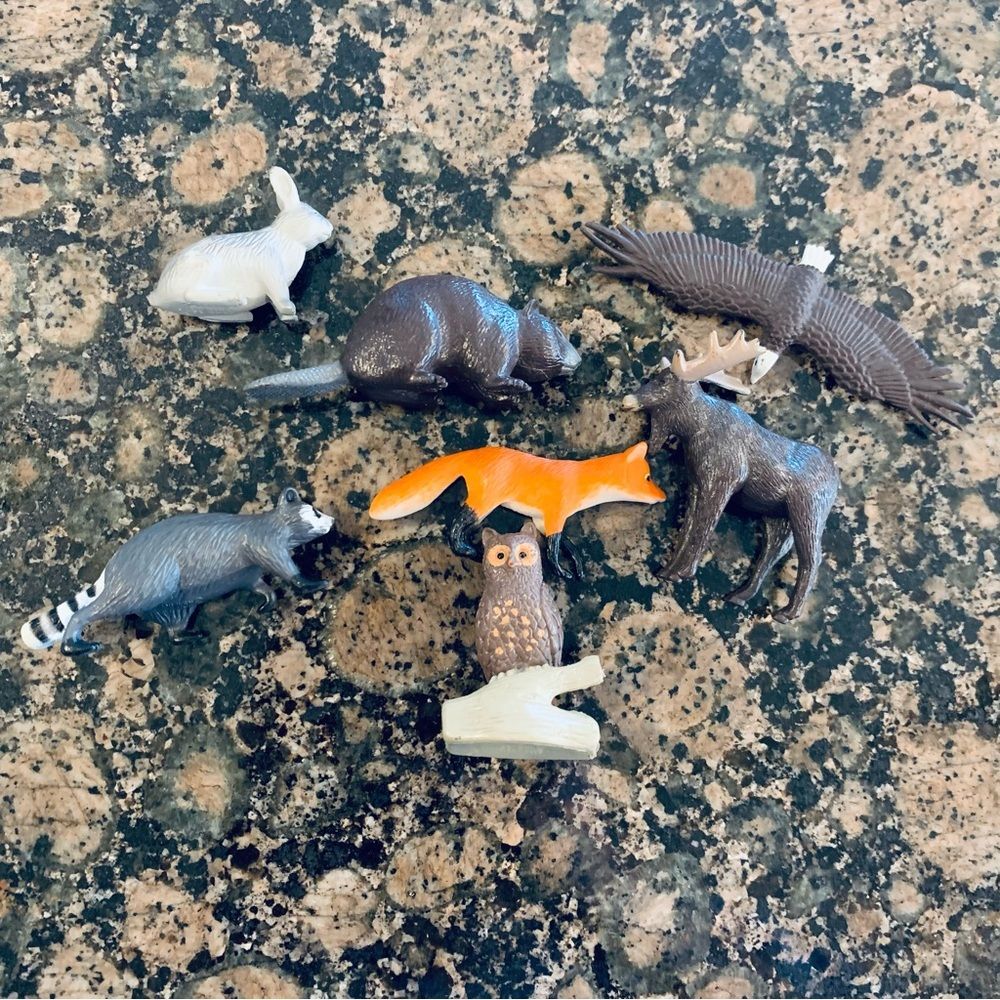 Wild Republic Nature Tube of North American Animal Figurines